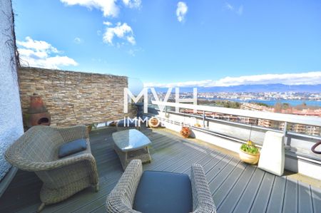 Attique meublé 270 m2 terrasses avec vues Jet d'eau et Mont-blanc - Foto 4
