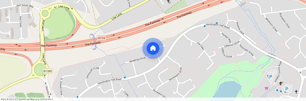 Moss Gardens, Hemlington, Middlesbrough, TS8