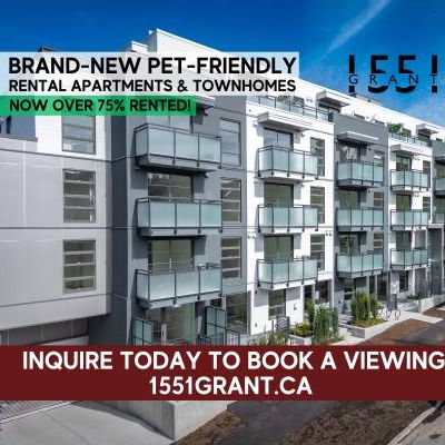 RENT COMMERCIAL DRIVE! BRAND-NEW 2 BED 1 BATH + DEN APARTMENTS! - Photo 1