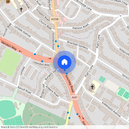 Finchley Road, Hampstead, NW3