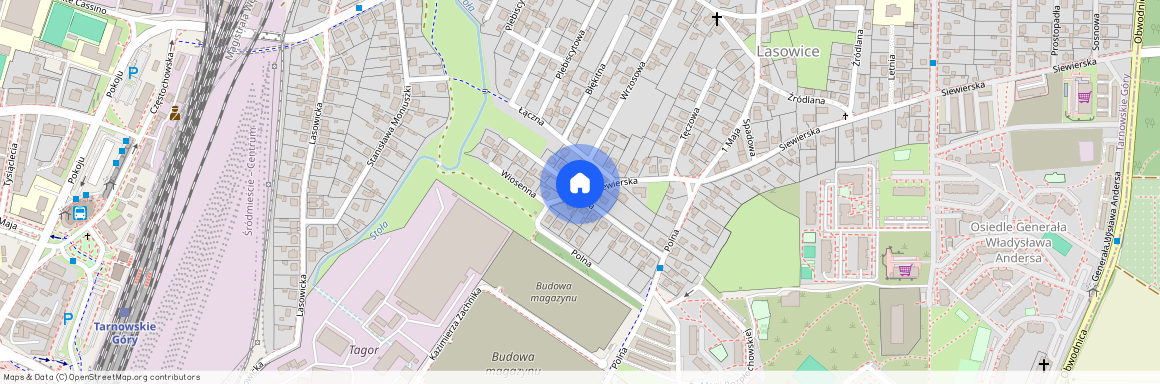 ul. Jasna, Tarnowskie Góry, tarnogórski, śląskie