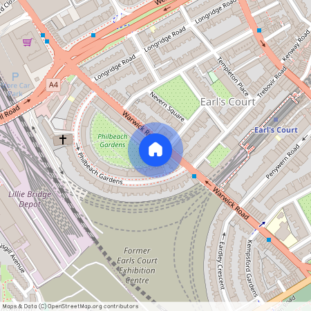 Warwick Road, Earls Court, London, SW5