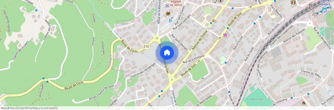 3960, Sierre, Route de la Bonne-Eau, 4