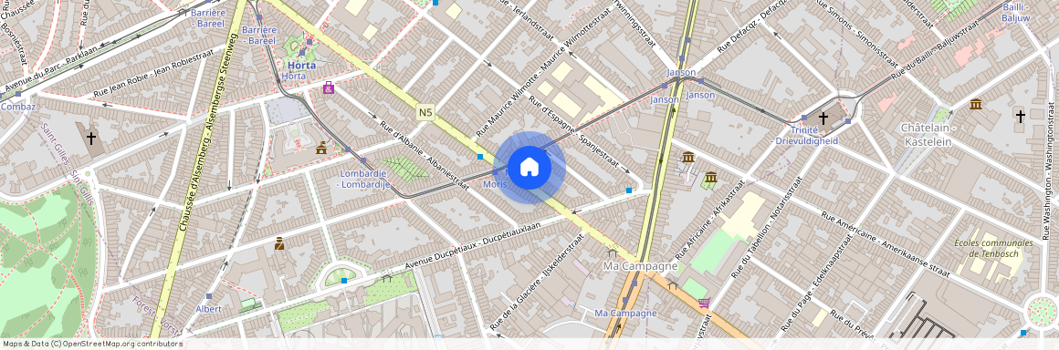 Chaussée de Waterloo, 350, 1060, Saint-Gilles