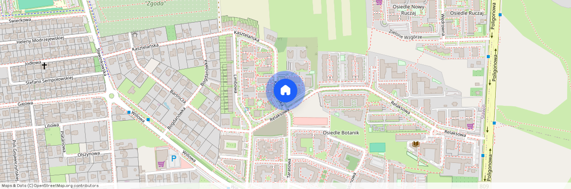 ul. Relaksowa, Sławin, Lublin, lubelskie