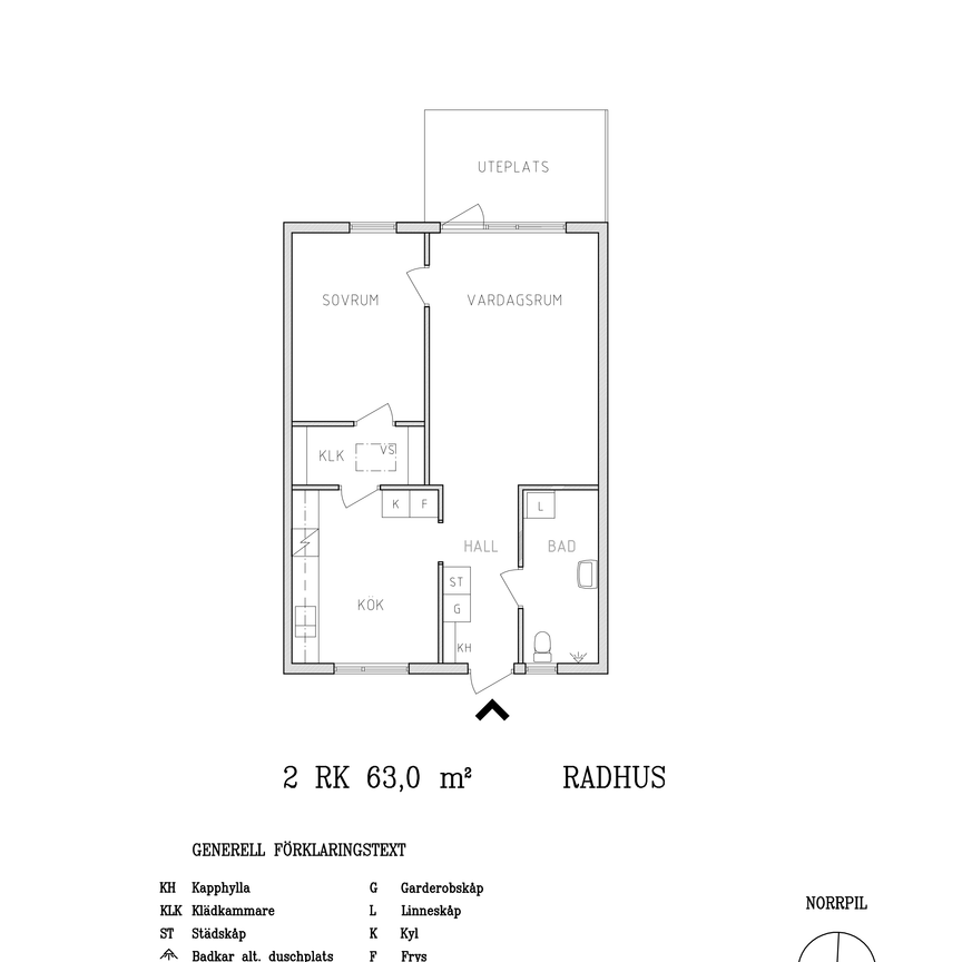 Hövdingavägen 56 D, våning None - Photo 2