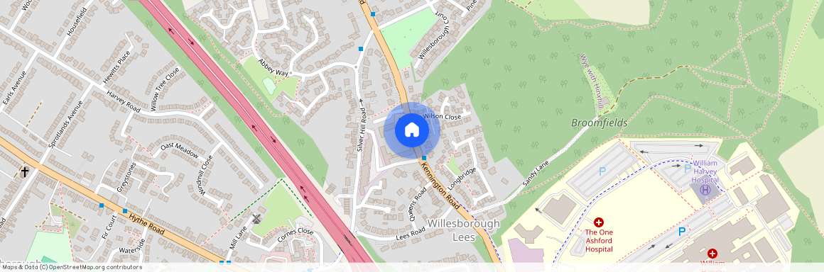 TN24, Kennington Road, TN24 0TF, Ashford