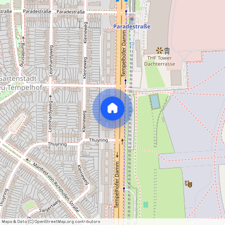 Tempelhofer Damm 70, 12101, Berlin Ot Tempelhof