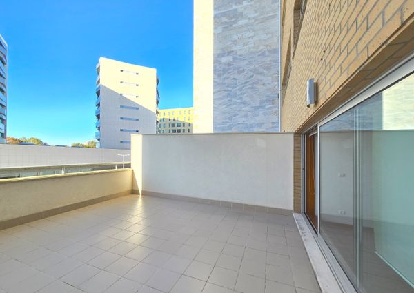 1 bedroom flat with two terraces next to Glicinias!