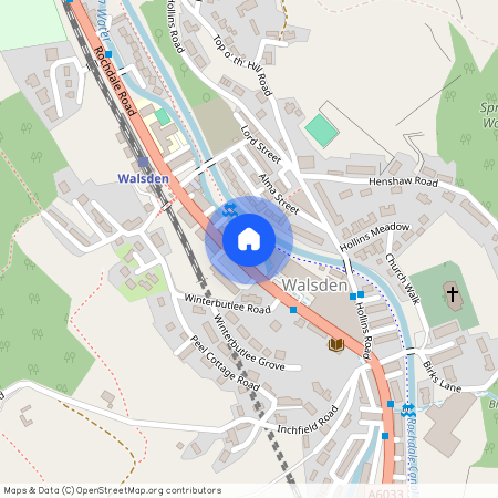 Flat 4 569, Rochdale Road, Walsden, OL14 6SA