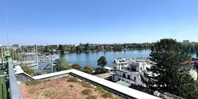 Penthouse mit Donaublick und 360 Grad Dachterrasse - direkt an der Alten Dona - Photo 3