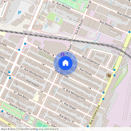 2882 Rue de Rouen, Ville-Marie, Ville-Marie, Ile de Montréal, H2K 1N3