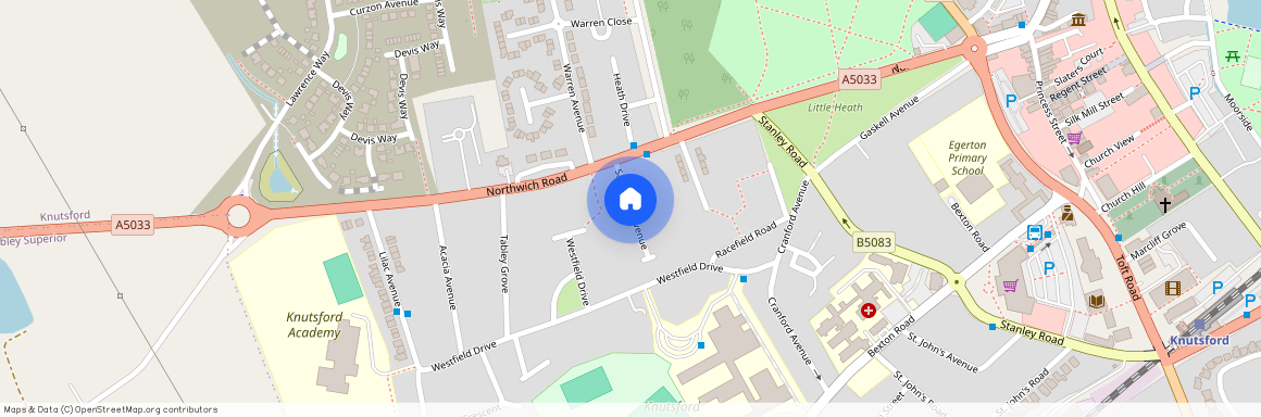 Sandileigh Avenue, Knutsford, WA16