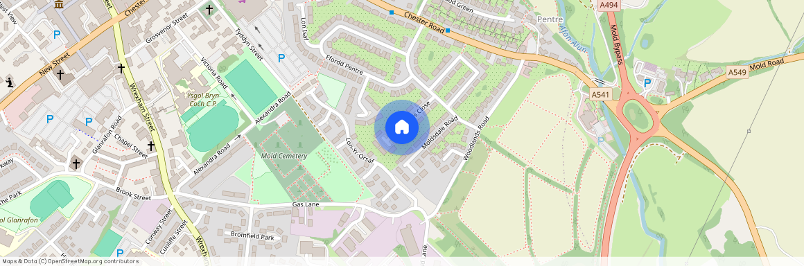 Woodlands Close, Mold