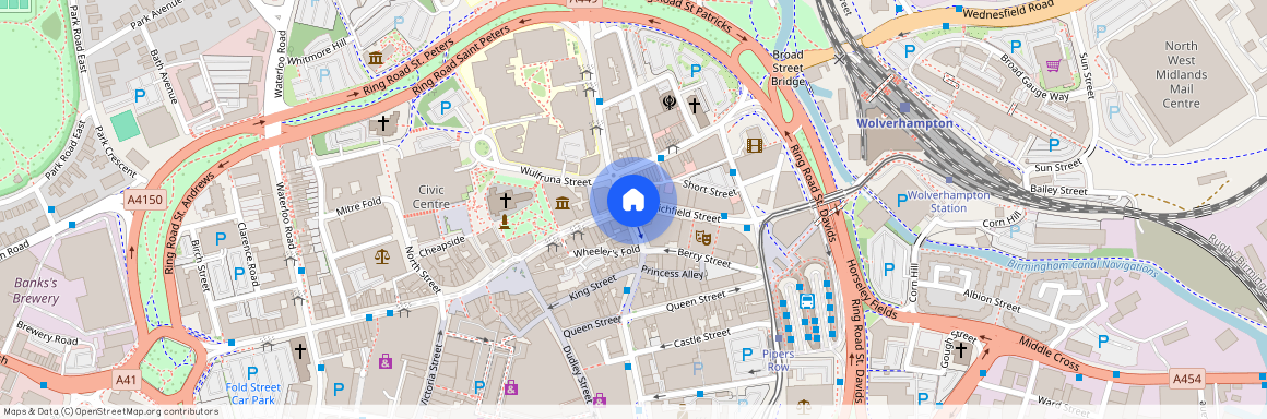 Lichfield Street, West Midlands WV1