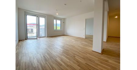 moderne 3-Zimmer Neubauwohnung mit Balkon und toller Aussicht! - Photo 2