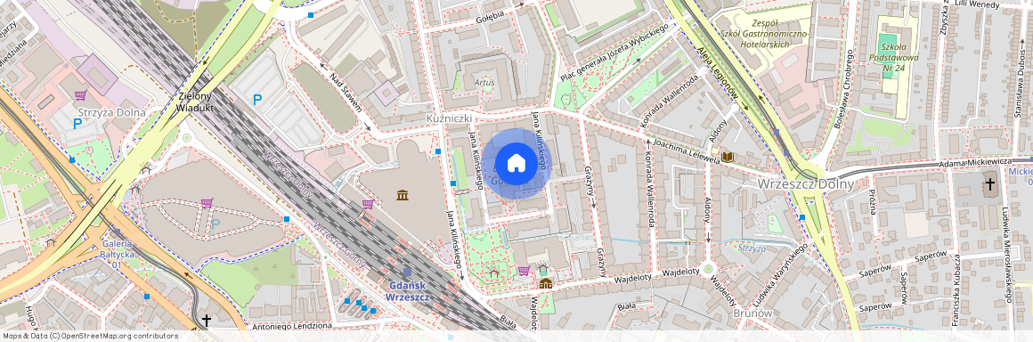 ul. Jana Kilińskiego, Wrzeszcz Dolny, Gdańsk, pomorskie