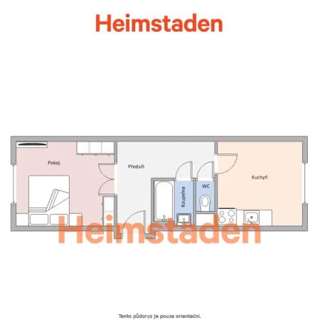 Pronájem bytu 1+1 40 m - Fotografie 4