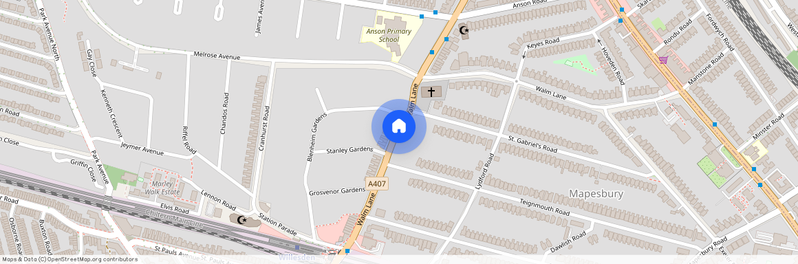 Walm Lane, Willesden Green, London