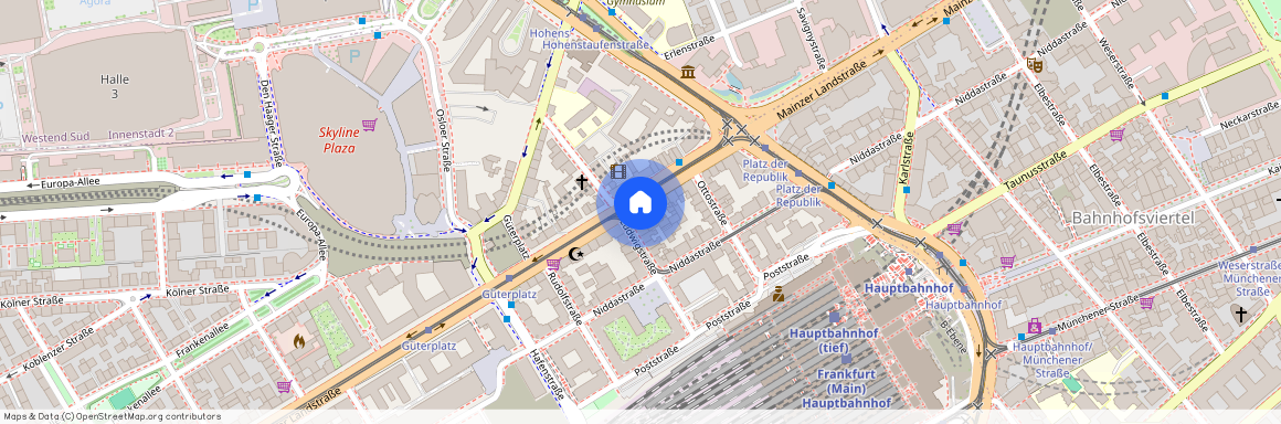 Mainzer Landstr. 109, 60329 Frankfurt am Main - Bahnhofsviertel