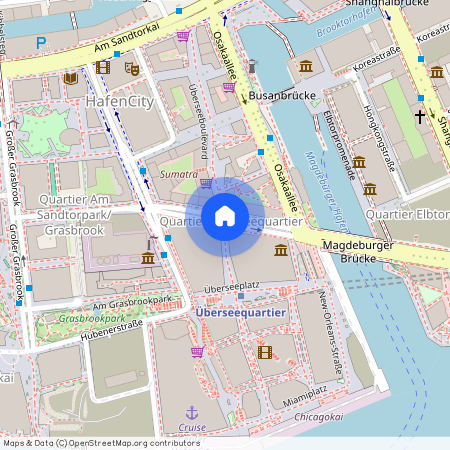 Überseeboulevard, 20457 Hamburg-Mitte - Hamburg St. Pauli