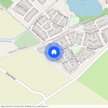 Dickens Lane, Newton Leys, Bletchley, Milton Keynes, Buckinghamshire
