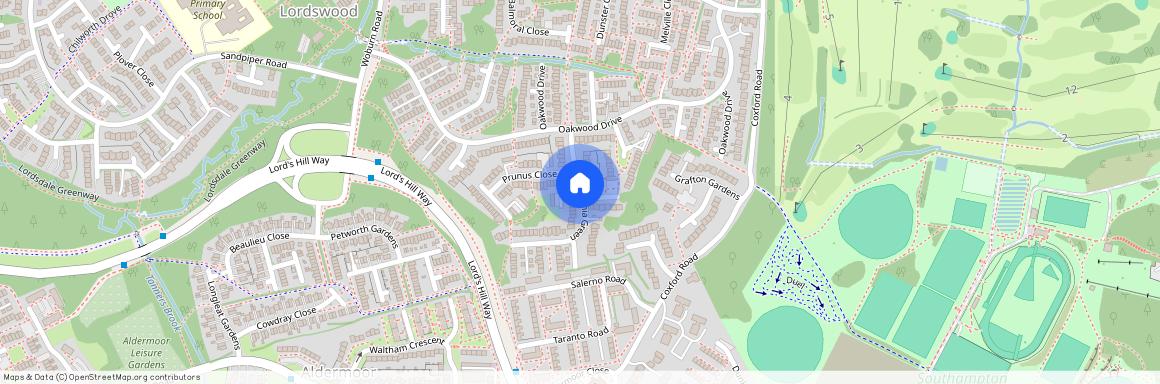 Robinia Green, Southampton, Hampshire, SO16