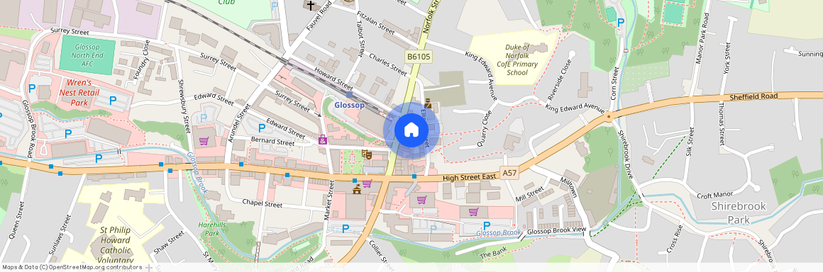 Station Street, Glossop, Derbyshire, SK13