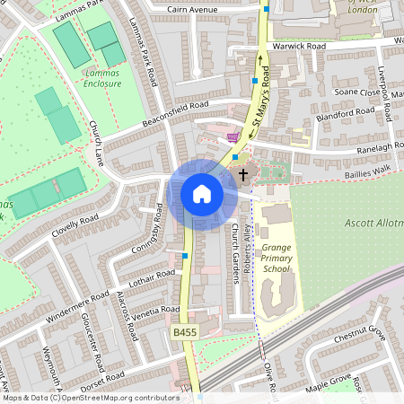 St. Marys Square, Ealing, London, W5