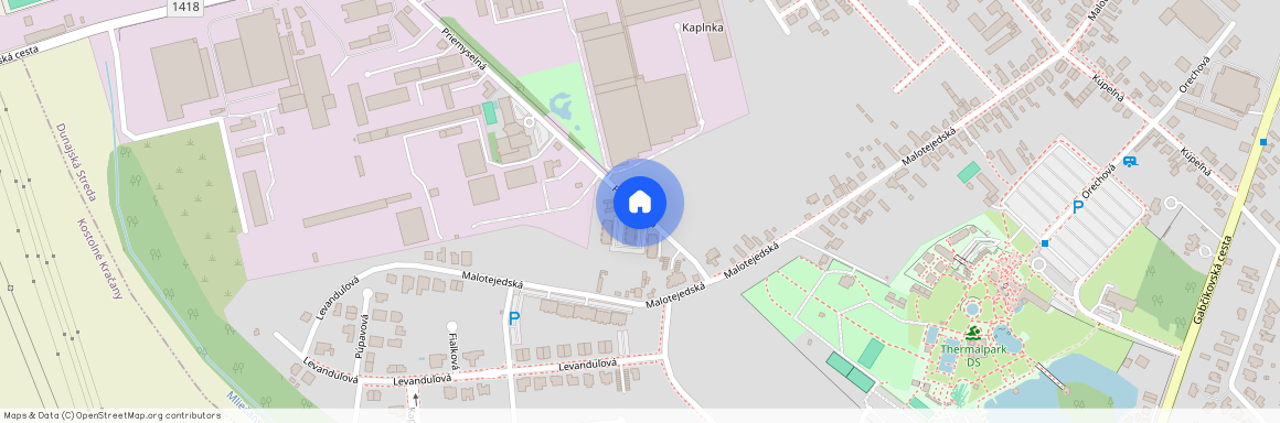 Priemyselná, Dunajská Streda, okres Dunajská Streda