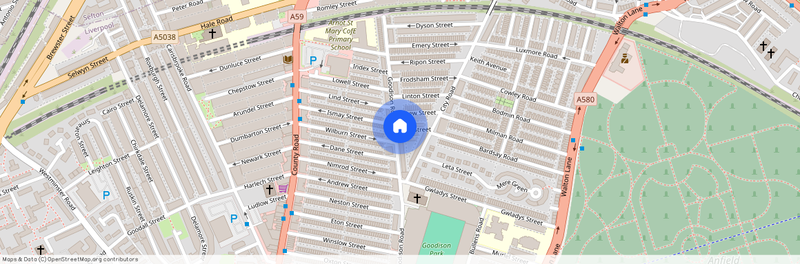 Goodison Road, Liverpool, Merseyside, L4 4EP