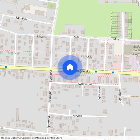 ul. Rzgowska, Pabianice, pabianicki, łódzkie