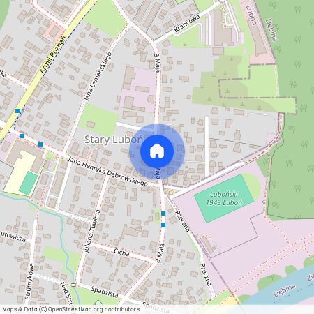 3 Maja, Poznański, Luboń