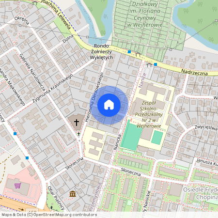 ul. Juliusza Słowackiego, Wejherowo, wejherowski, pomorskie