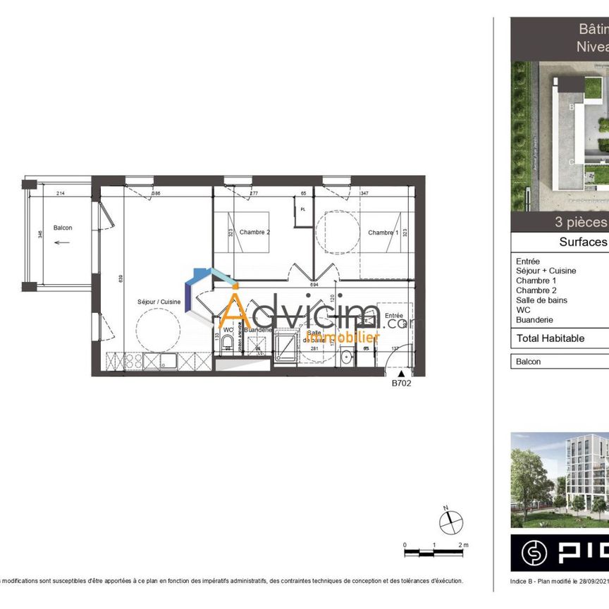 Appartement à louer Dijon - Photo 2