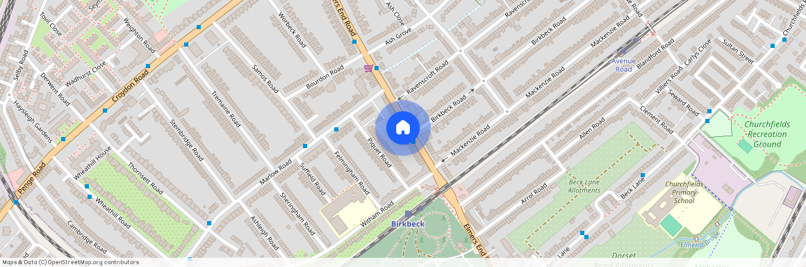 Elmers End Road, Beckenham, Kent, BR3