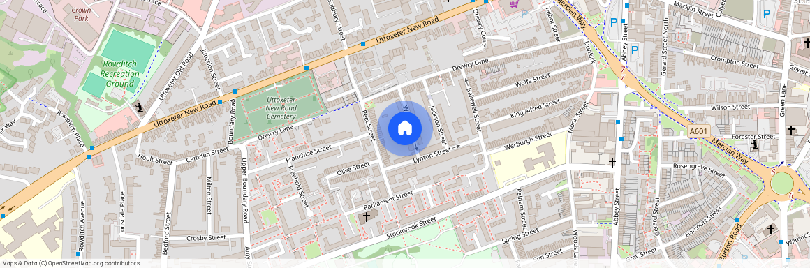 Ward Street, DE22 3RY