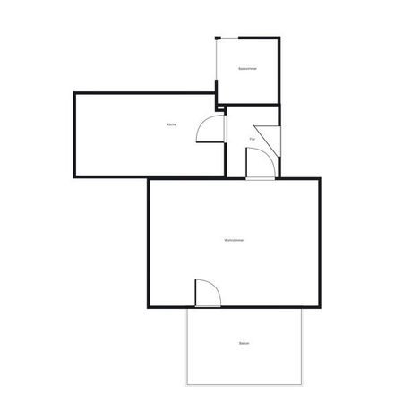 Aufgepasst: 1-Zimmerwohnung mit Einbauküche und schönem Balkon! - Foto 2