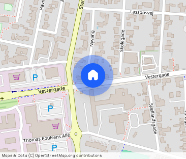 4-vær. lejl. på 150 kvm., bel. Vestergade 52 1.sal, udlejes efter a... - Photo 1