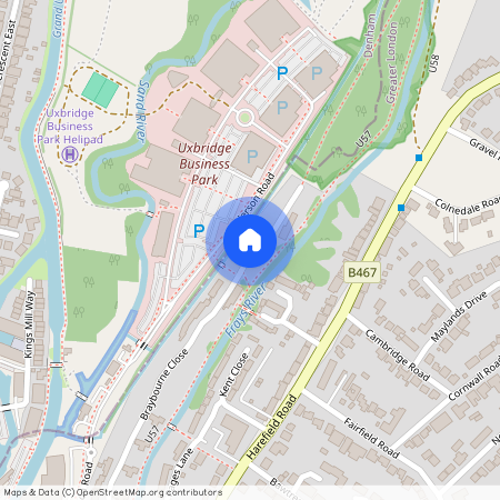 UB8 1UJ, Uxbridge