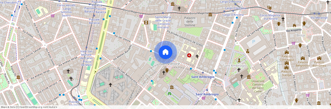 Via San Vittore, Milano, Lombardy 20123