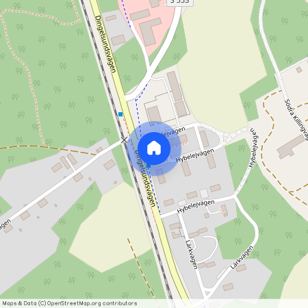 Dingelsundsvägen, Skoghall