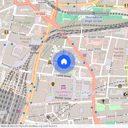 Folgate Street, Aldgate, London, E1