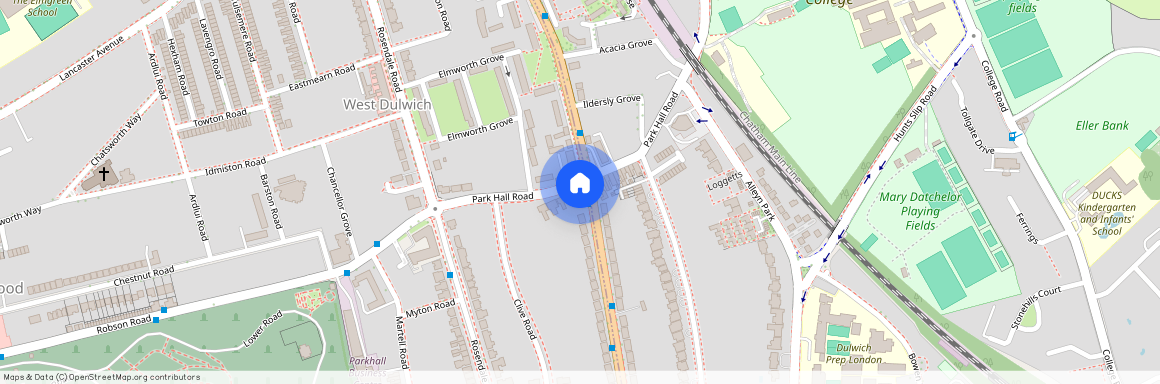 Park Hall Road, West Dulwich, london, SE21