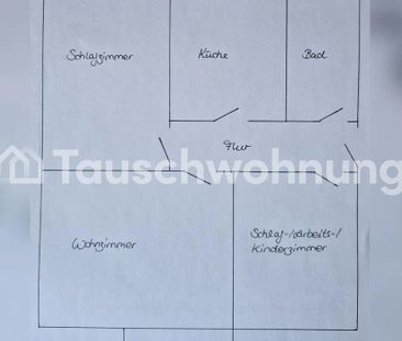 TAUSCHWOHNUNG Bieten günstige 3-Zimmerwohnung - suchen Traumwohnung - Photo 1