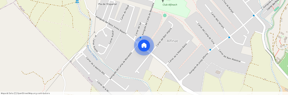 Los Monasterios-Alfinach, Puçol