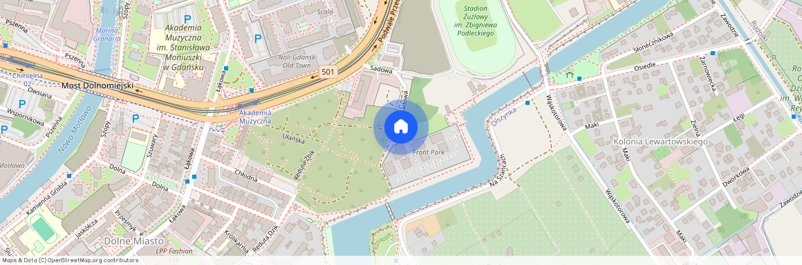 ul. Sadowa, Śródmieście, Gdańsk, pomorskie