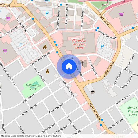 Market Street, Hyde, SK14