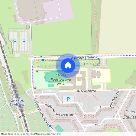 ul. Galla Anonima, Świdnica, świdnicki, dolnośląskie