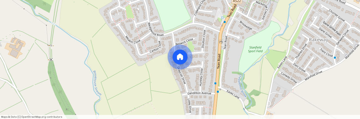 Draycott Drive, Cheadle, Stoke-On-Trent